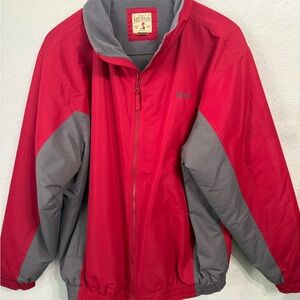 RedHead Red and Gray Lightweight Jacket